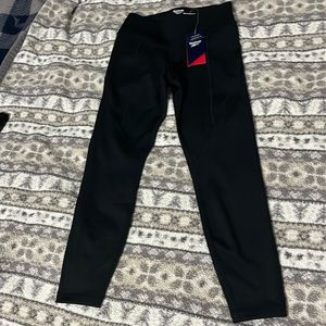NWT Reebok 7/8 black sport tights/ leggings